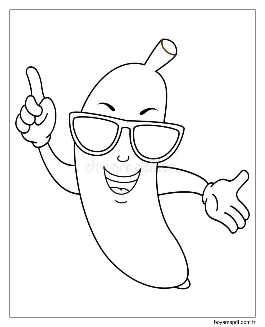 Banana Legal Boyama Sayfası