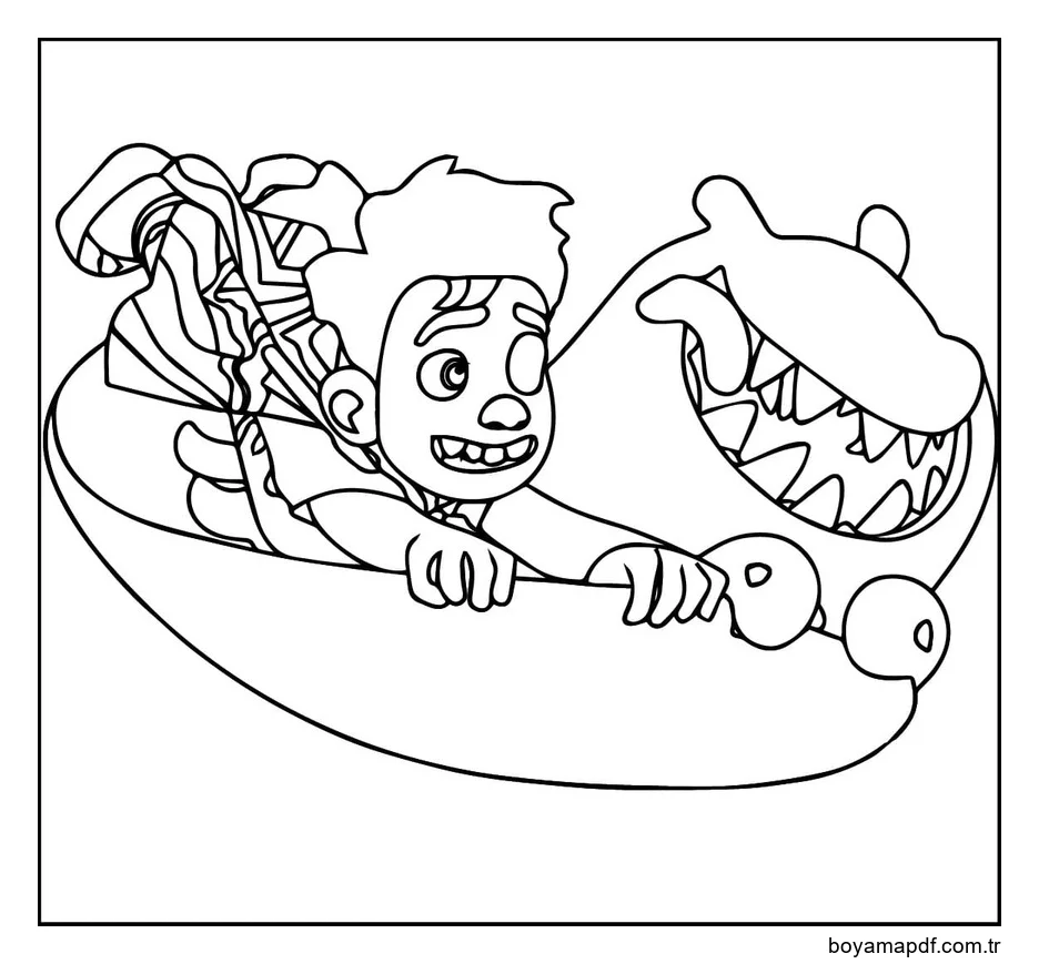 Basit Elio Boyama Sayfası