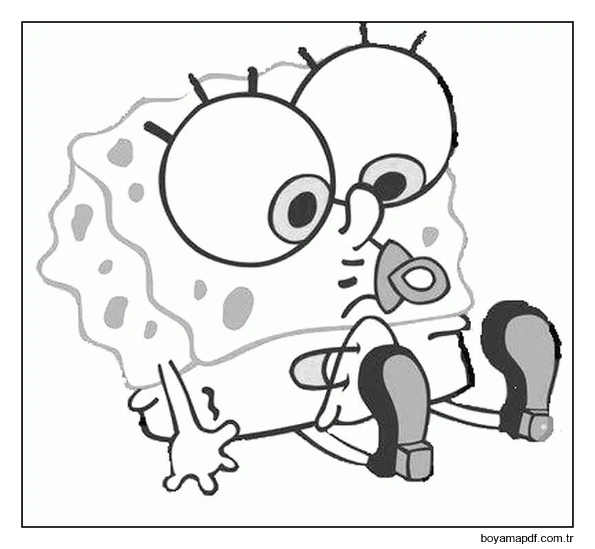 Bebek Sünger Bob Boyama Sayfası