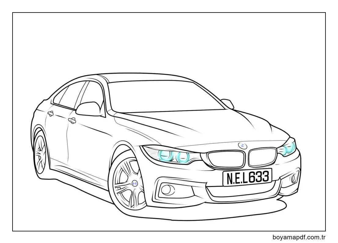 BMW Boyama Sayfası