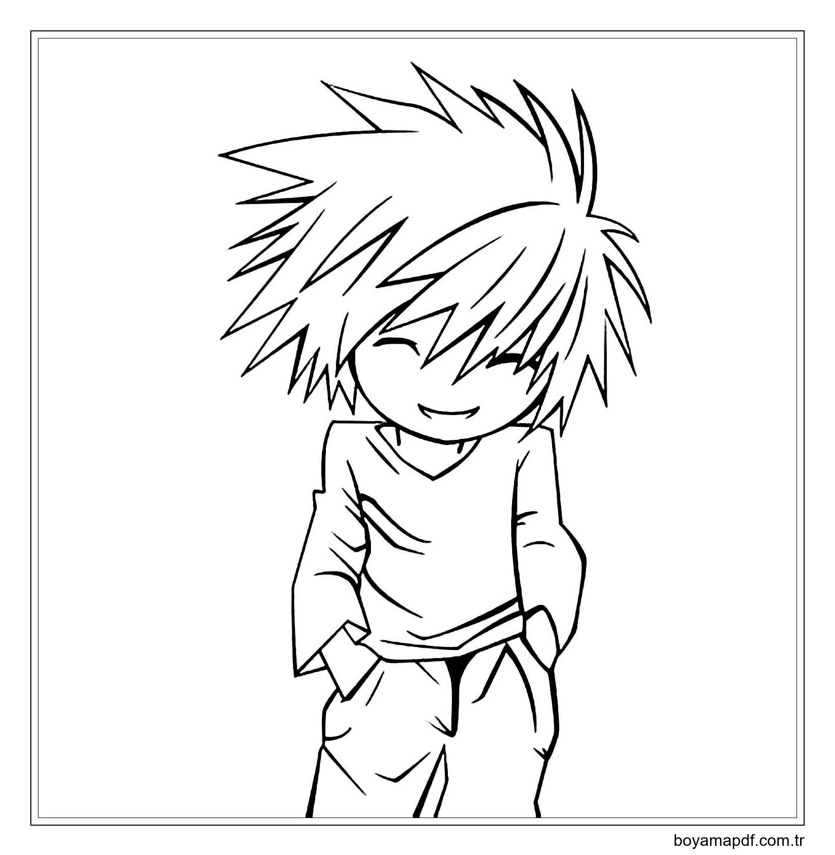 Chibi L Boyama Sayfası