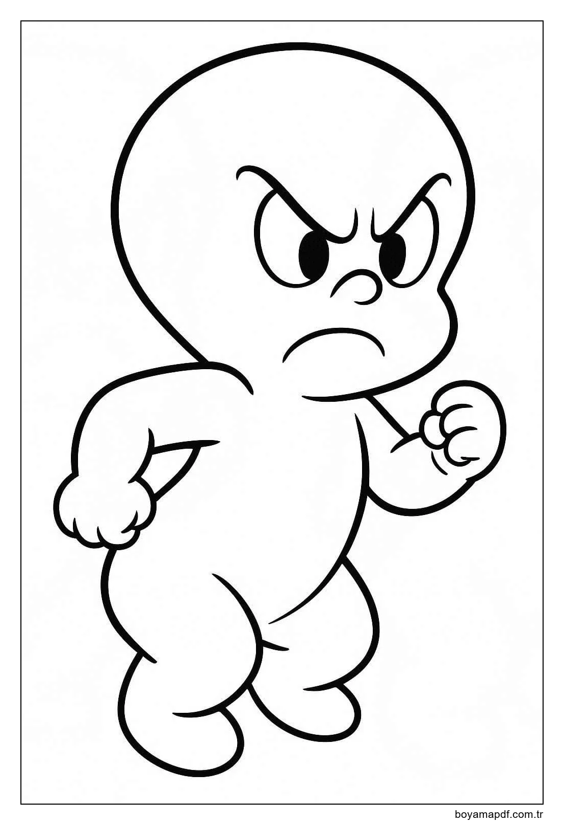 Çizmek Casper 7 Boyama Sayfası