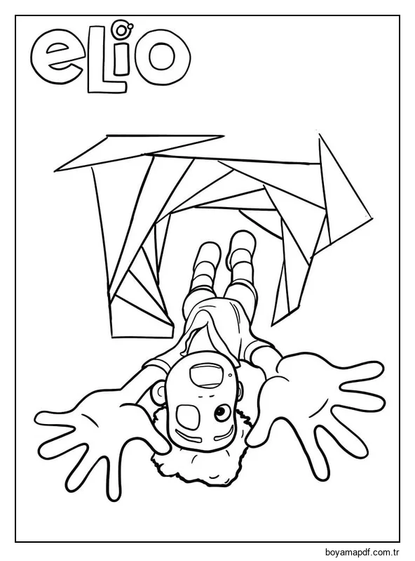 Çizmek Elio 6 Boyama Sayfası