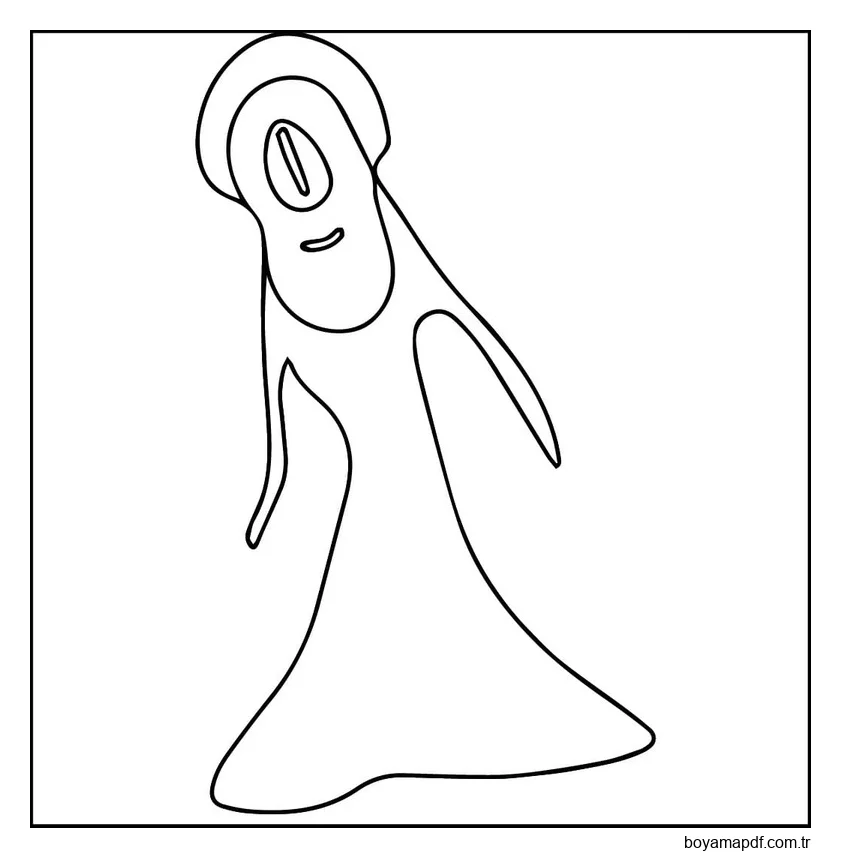 Çizmek Elio basit Boyama Sayfası