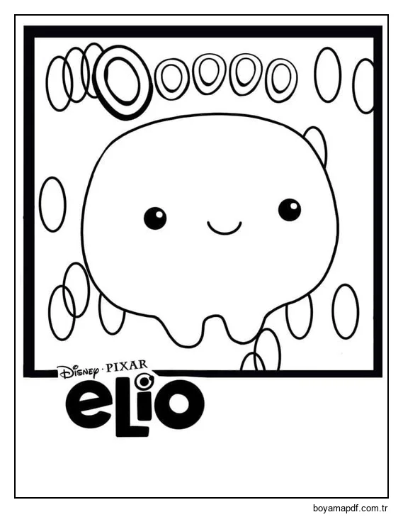 Çizmek Elio temel Boyama Sayfası