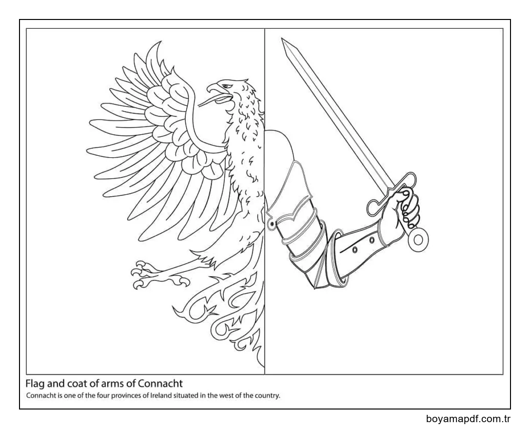 Çizmek İrlanda 1 Boyama Sayfası