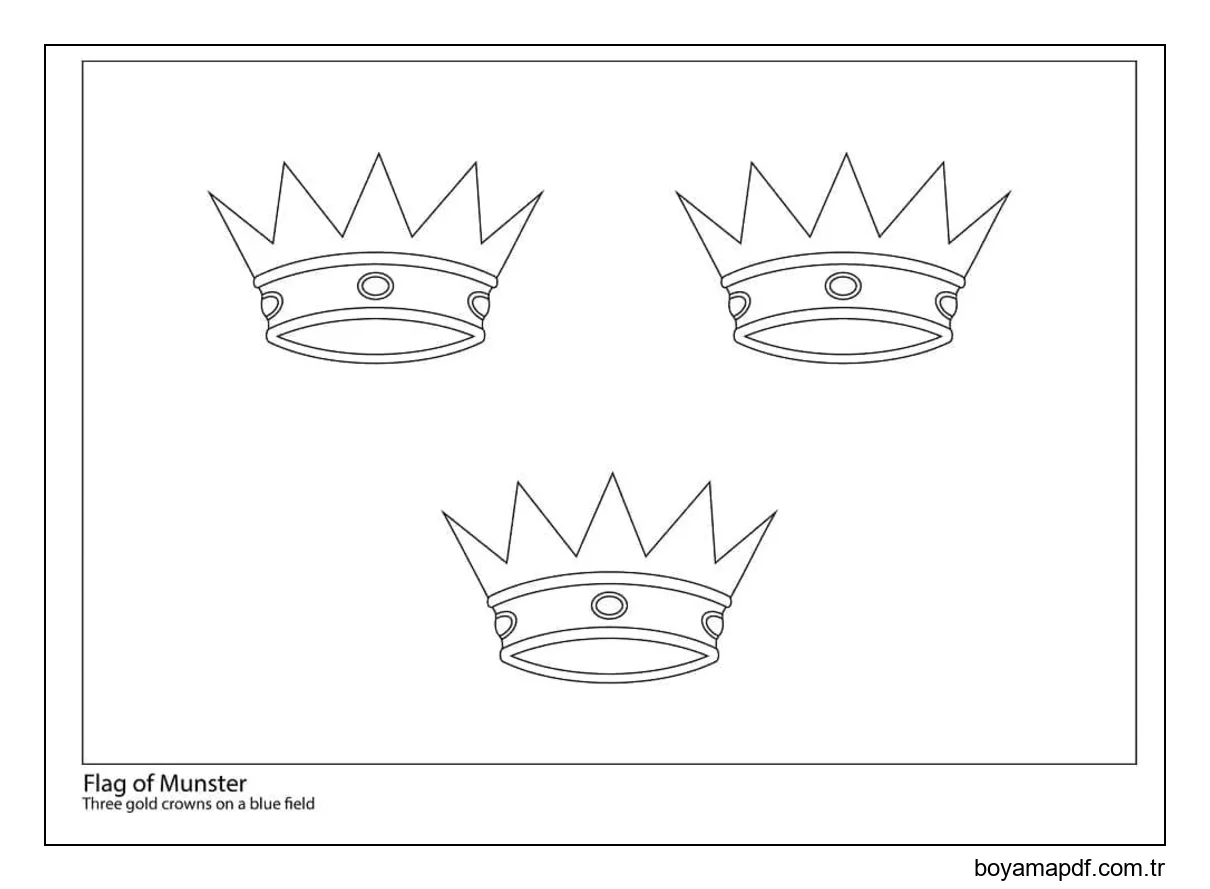 Çizmek İrlanda 3 Boyama Sayfası