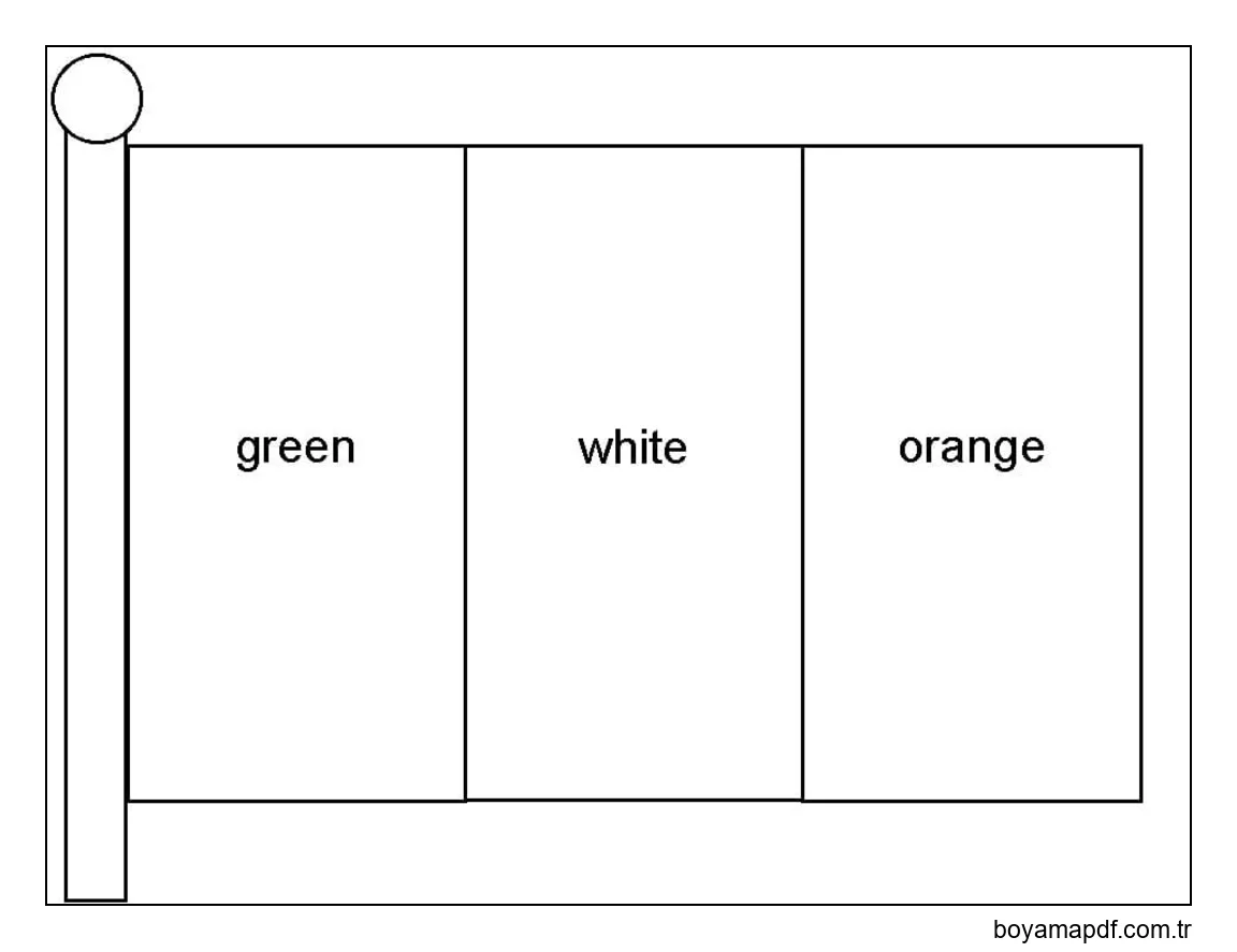 Çizmek İrlanda 6 Boyama Sayfası