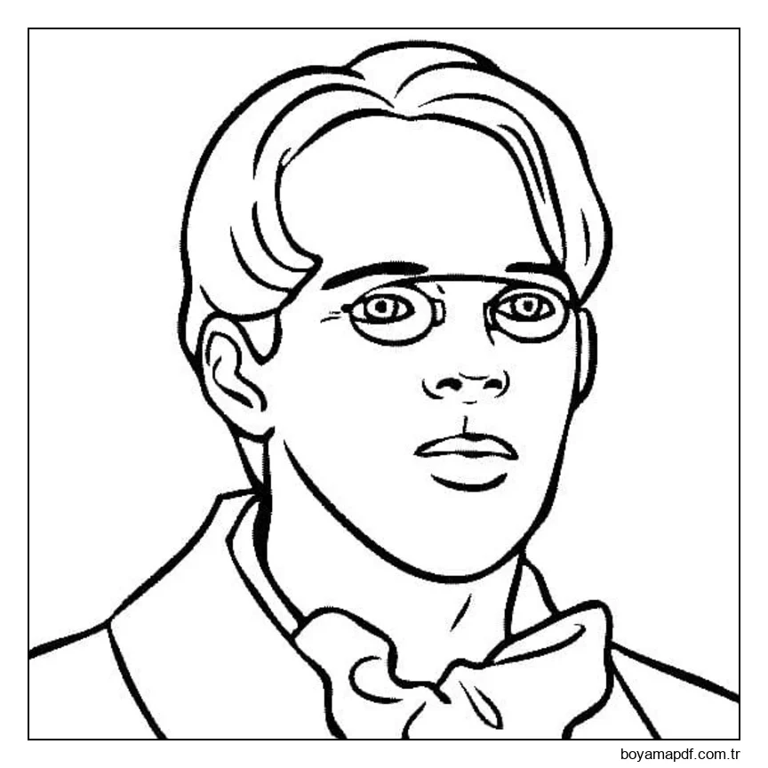 Çizmek İrlanda kolay Boyama Sayfası