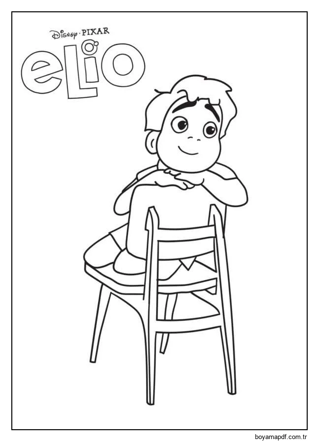 Elio görüntü Boyama Sayfası