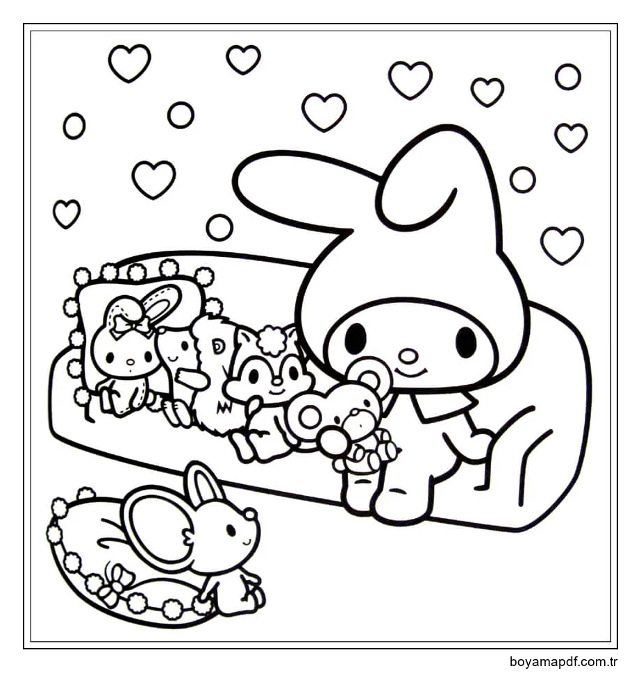 Iyi Kawaii Boyama Sayfası
