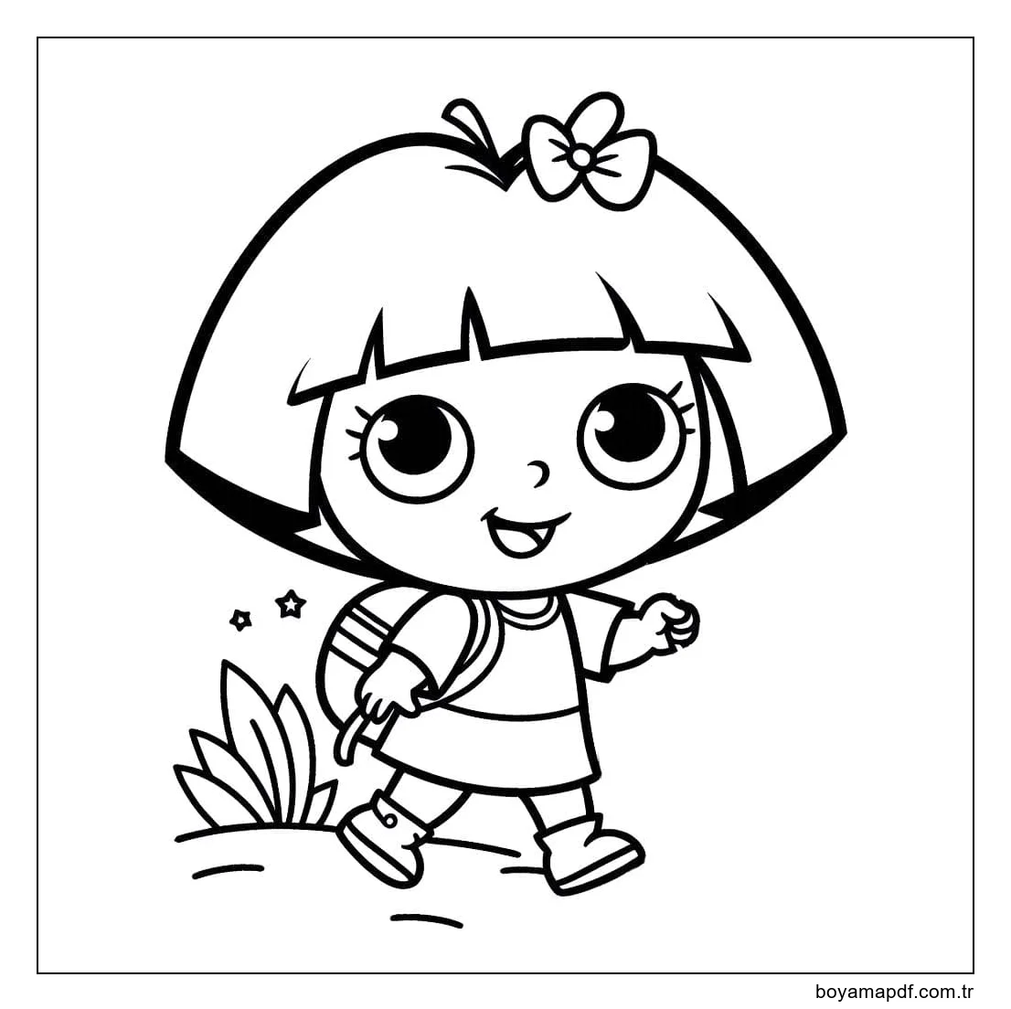 Kaşif Dora 8 Boyama Sayfası