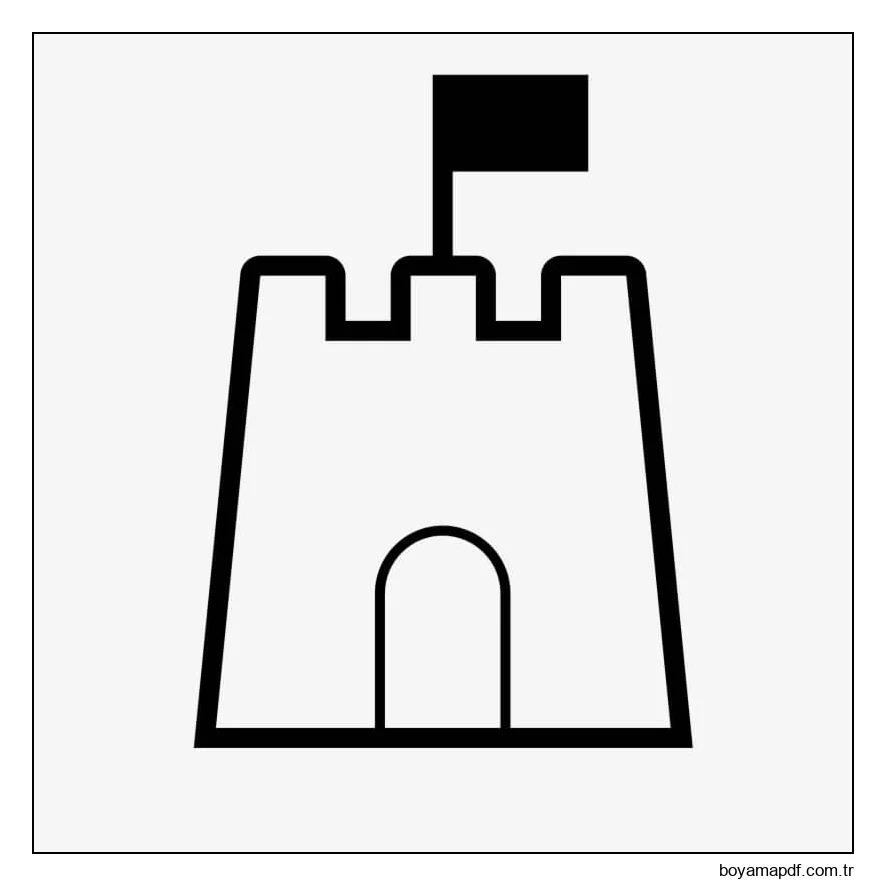 Kumdan Kale Boyama Sayfası