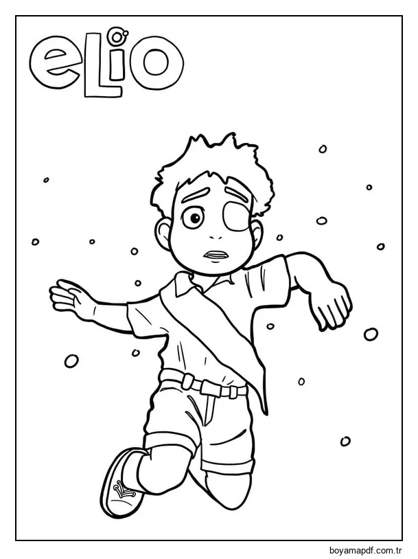 Ücretsiz Elio Boyama Sayfası