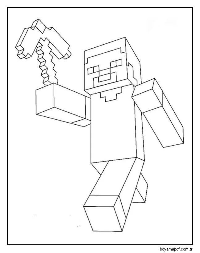 İşe gidiyorum, o yüzden bir alet seç. Boyama Sayfası