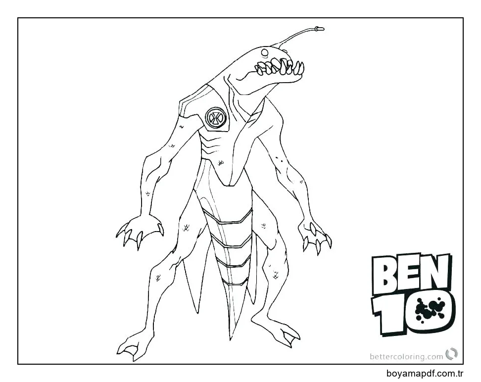 Ripjaw'lar Boyama Sayfası