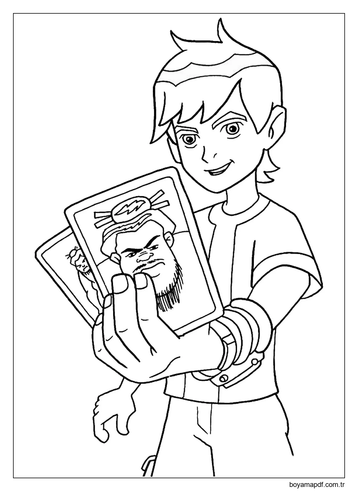 Sumo Kartları ile Ben Boyama Sayfası